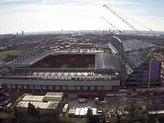 WATCH: Liverpool release drone...